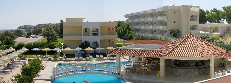 Memphis Beach Hotel Kolymbia Bagian luar foto