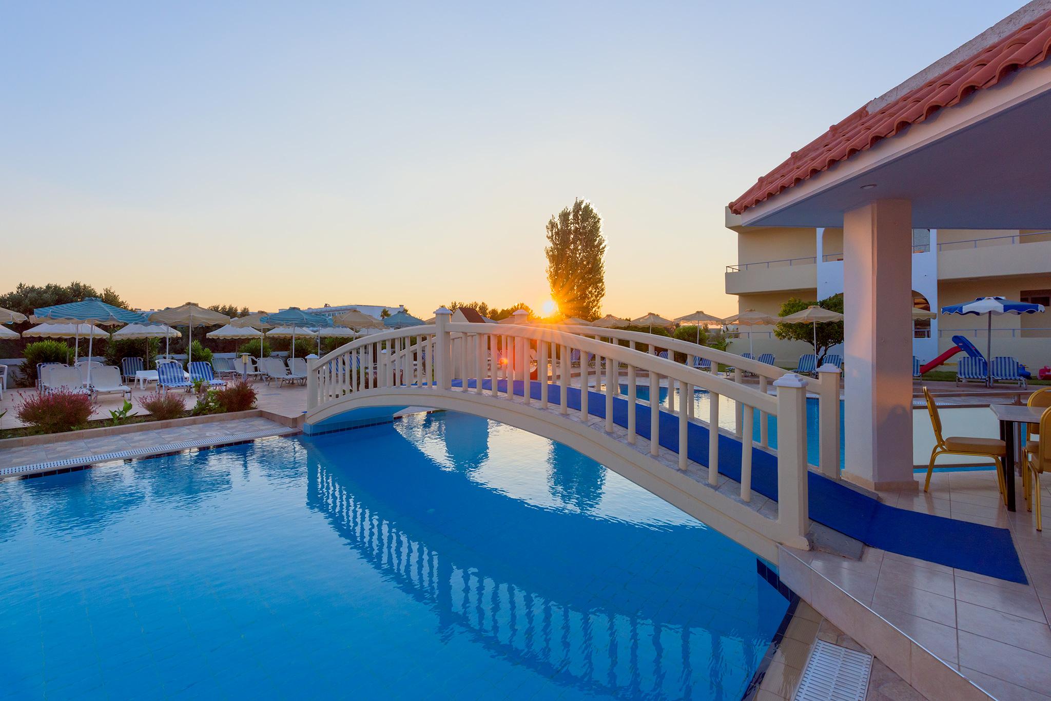 Memphis Beach Hotel Kolymbia Bagian luar foto