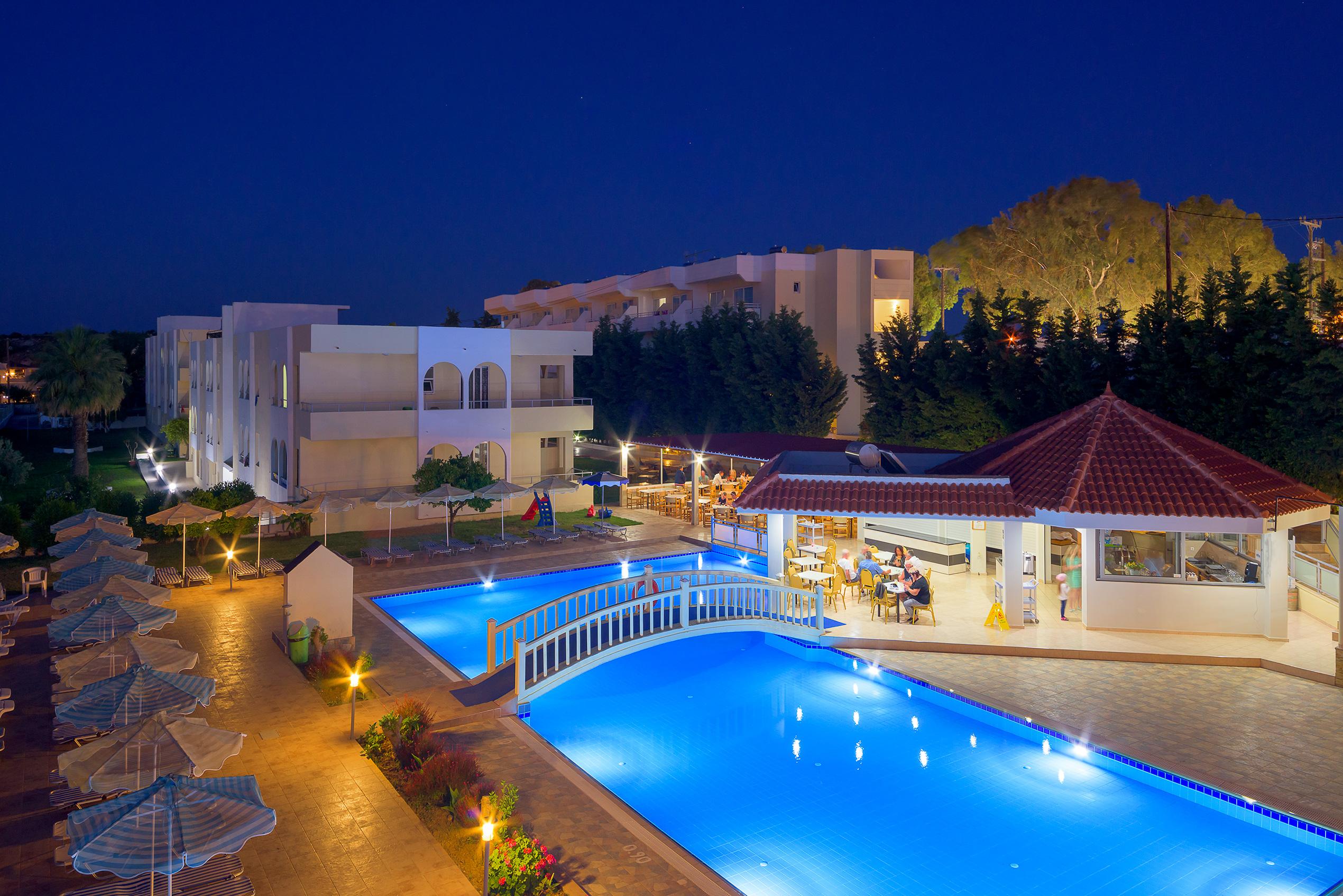 Memphis Beach Hotel Kolymbia Bagian luar foto