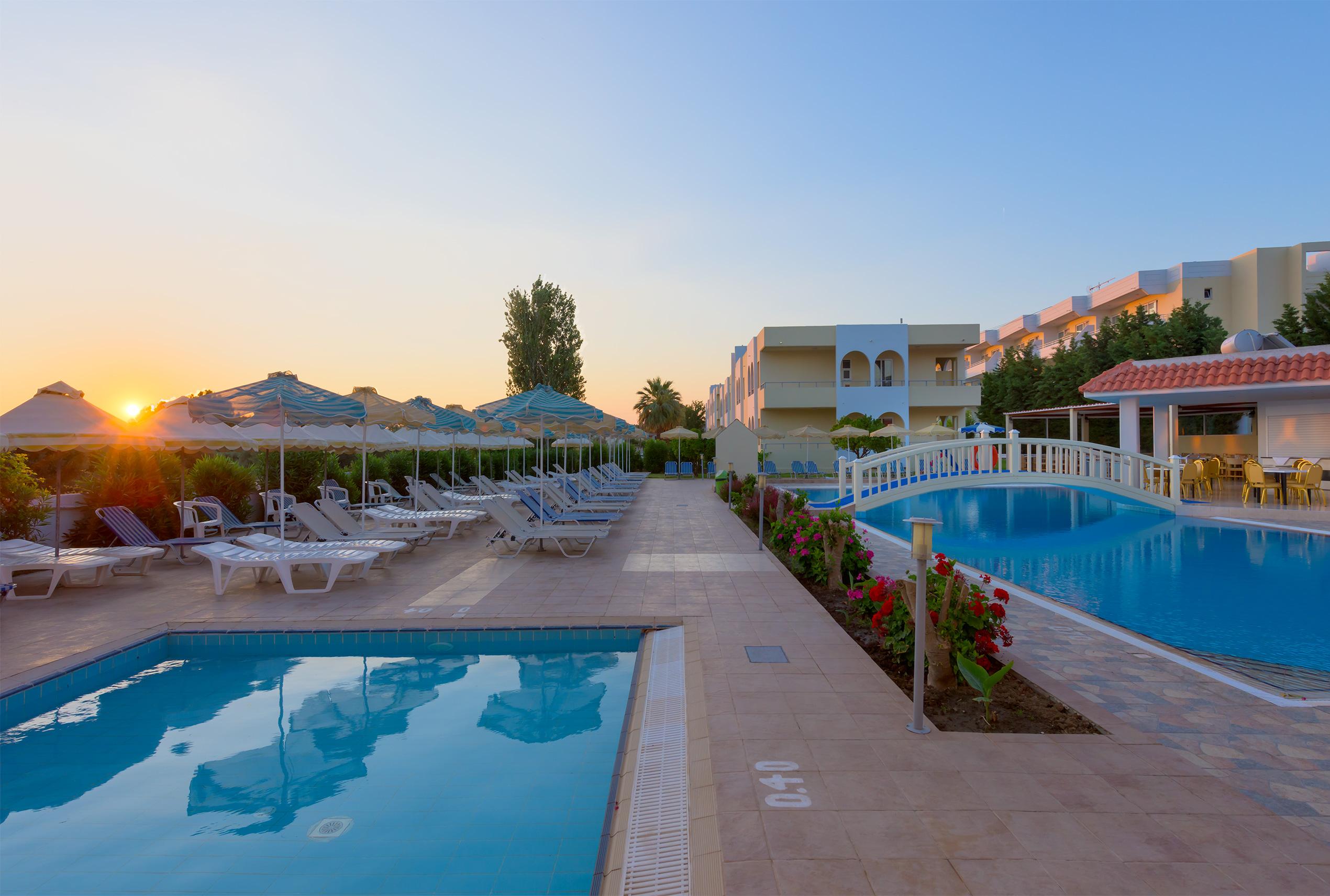 Memphis Beach Hotel Kolymbia Bagian luar foto