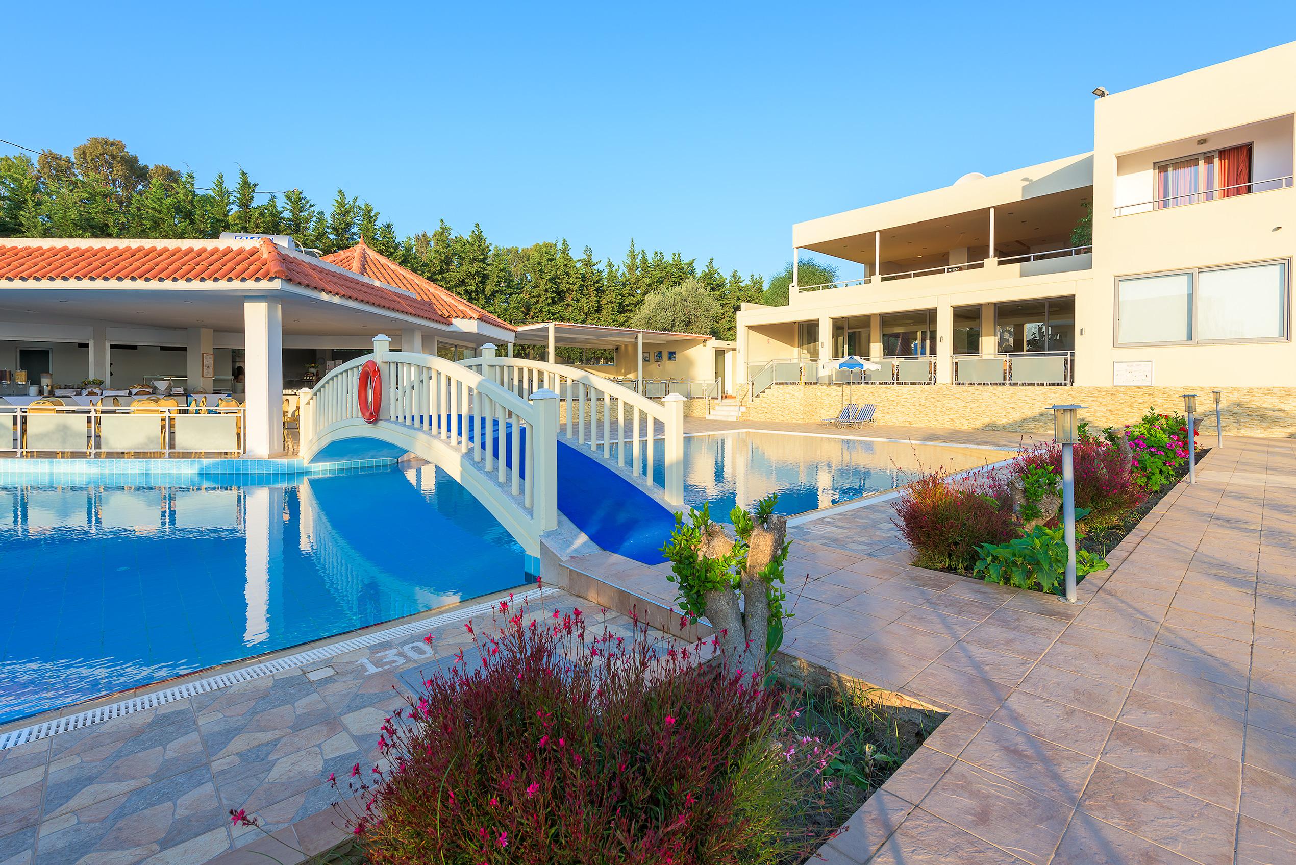 Memphis Beach Hotel Kolymbia Bagian luar foto